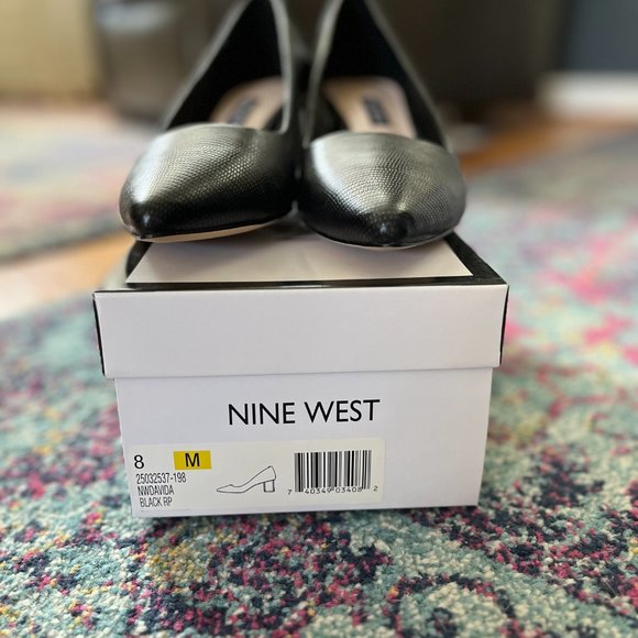NIB Nine West Davida Block Heel Pumps - Picture 11 of 11